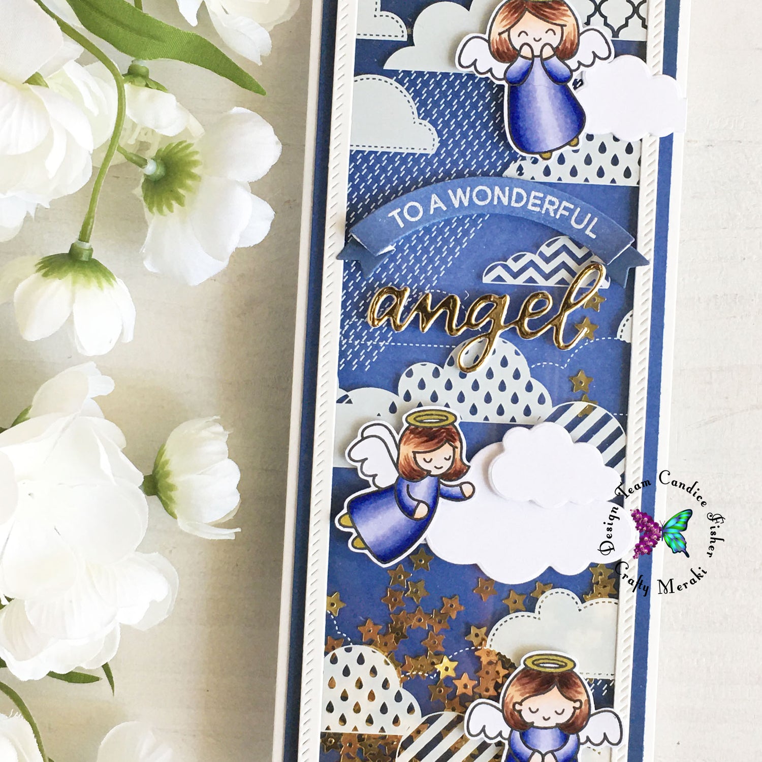 Blue Angels Slimline card