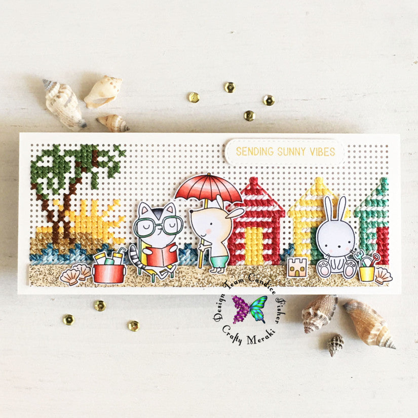 Cross-Stitch on Slimline cards?? YES PLEASE!
