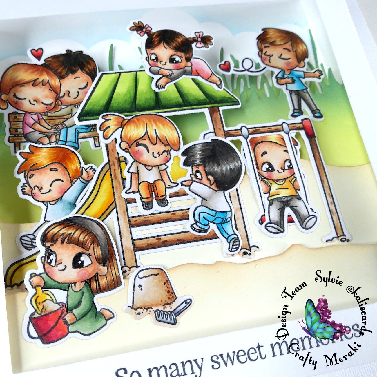 Sweet memories by Sylvie @Kaliscards
