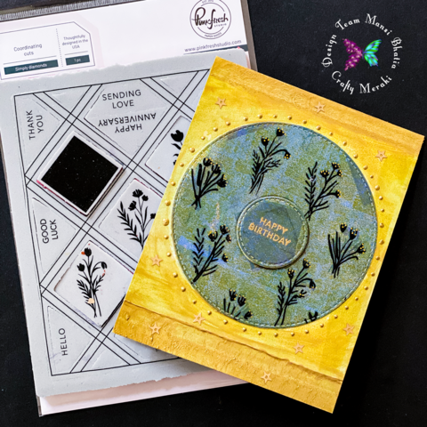 Diamonds in a circle