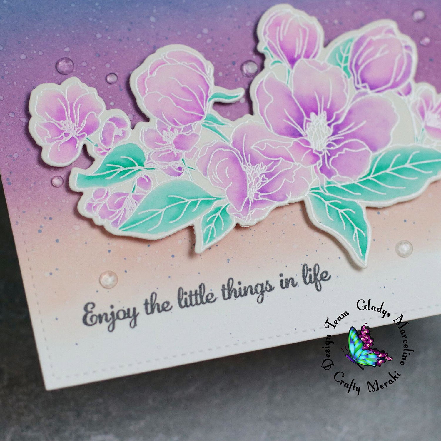 Enjoy the little things by Gladys