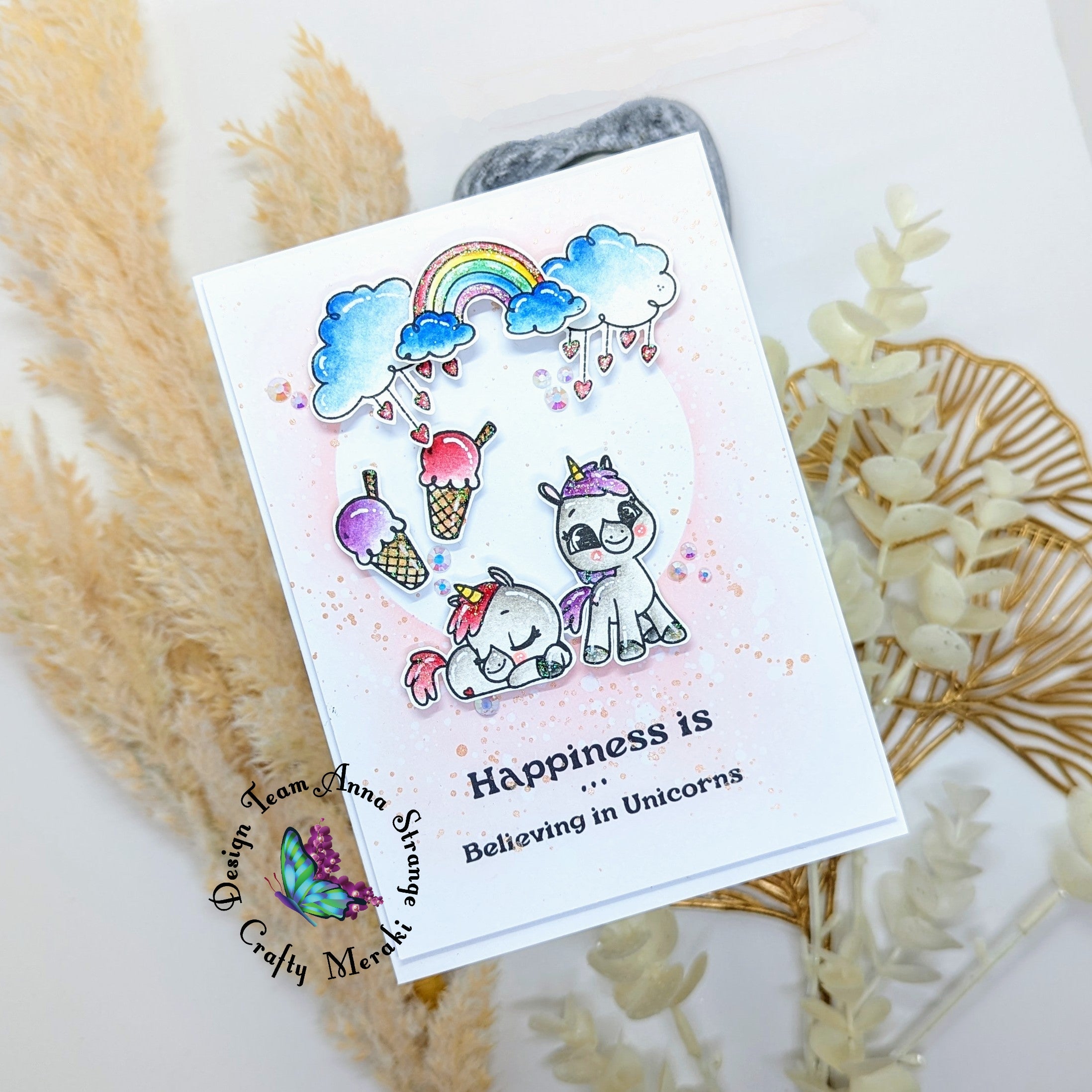 Magical Day card by Anna