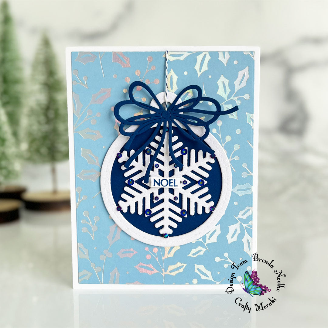 Noel Ornament by Brenda