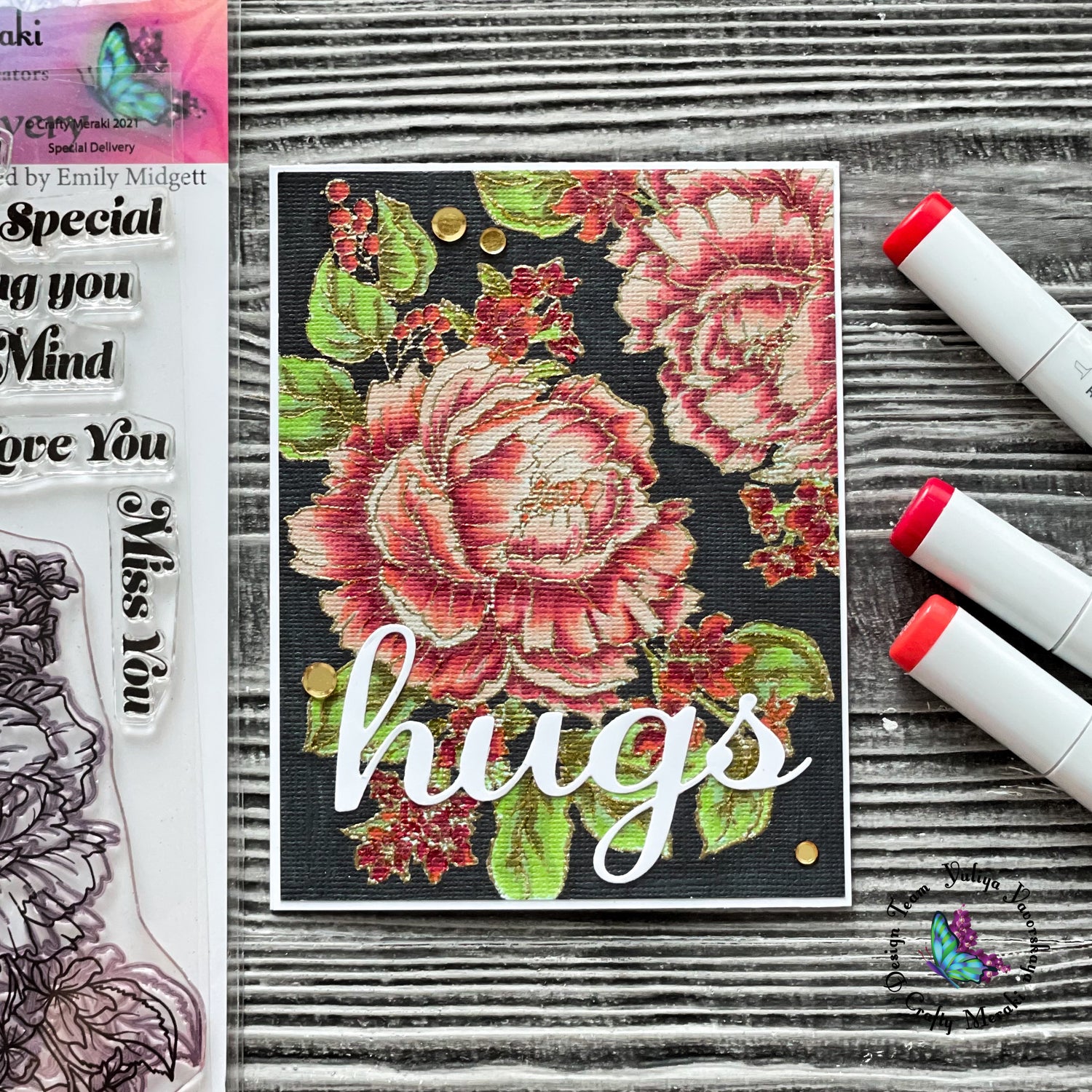 Floral Hugs from Yuliya