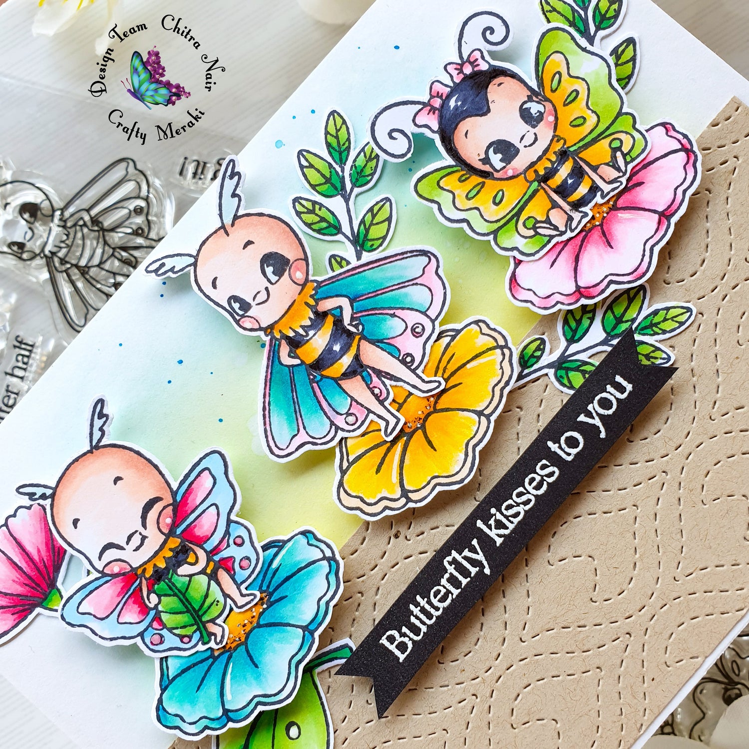 Butterfly kisses to you by Chitra