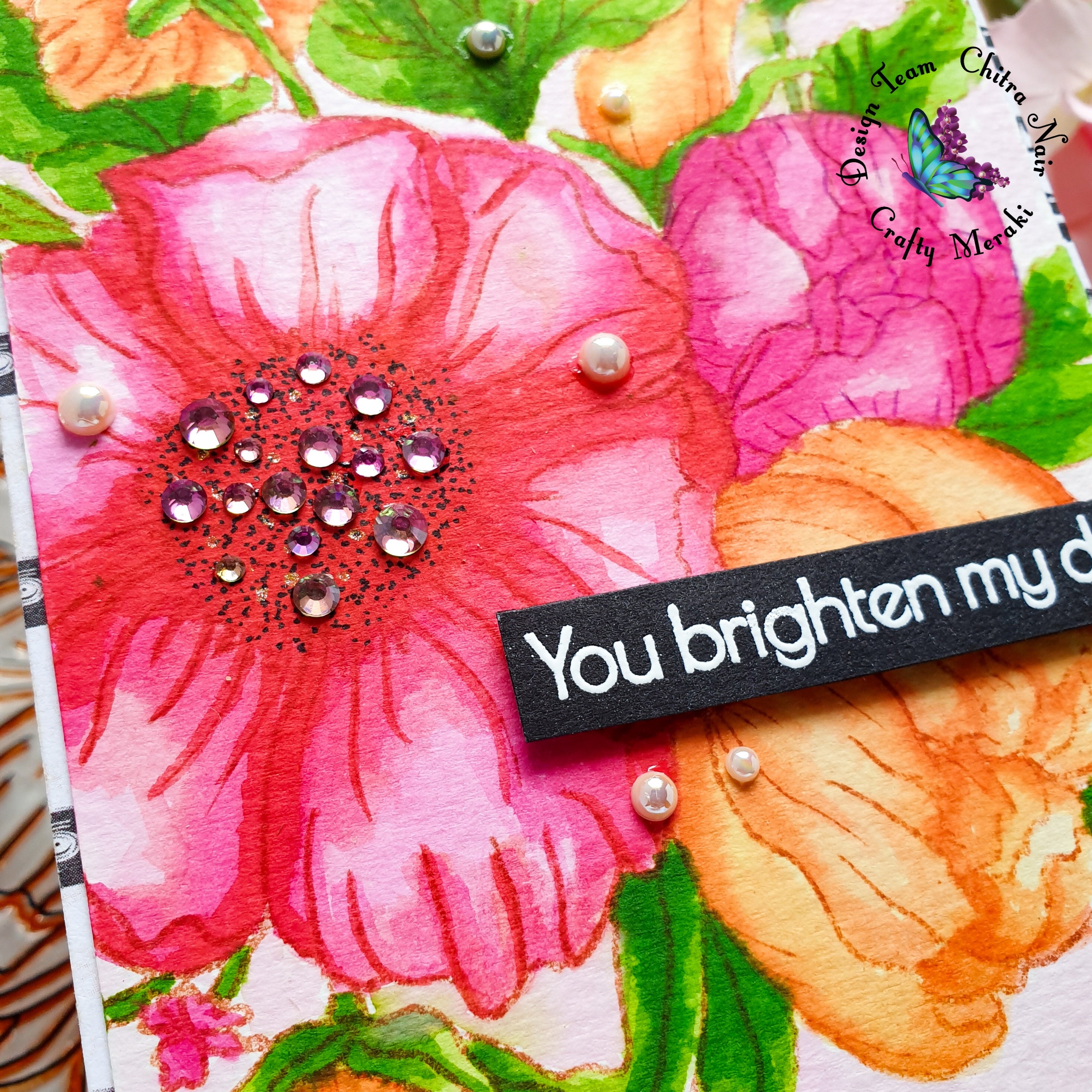 You brighten my day by Chitra