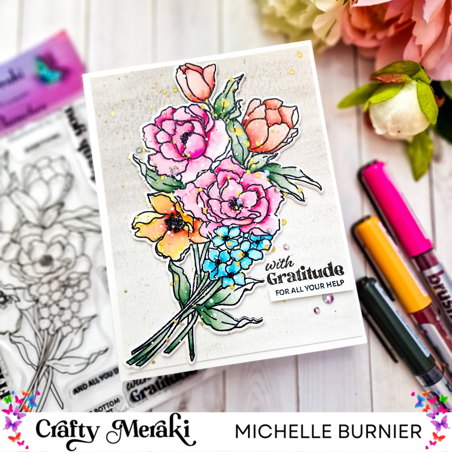 A Watercoloured Bouquet