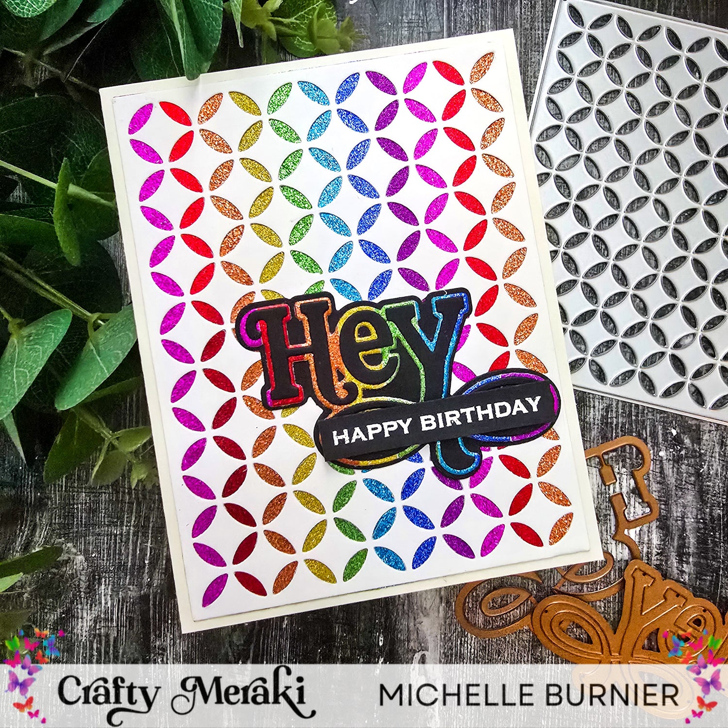 Colourful Diecut Background