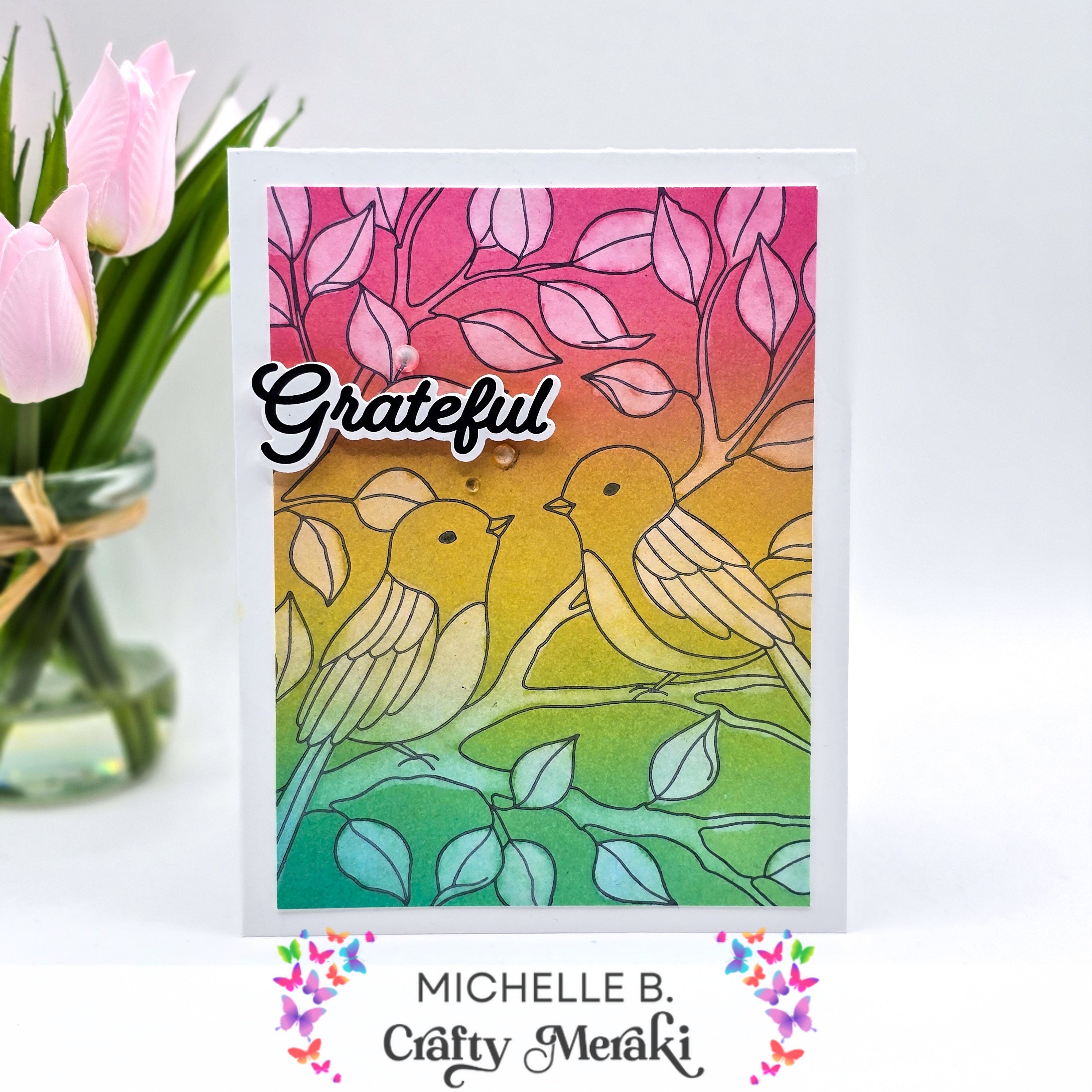 Bleach Stamping with Press-Tacular Plates