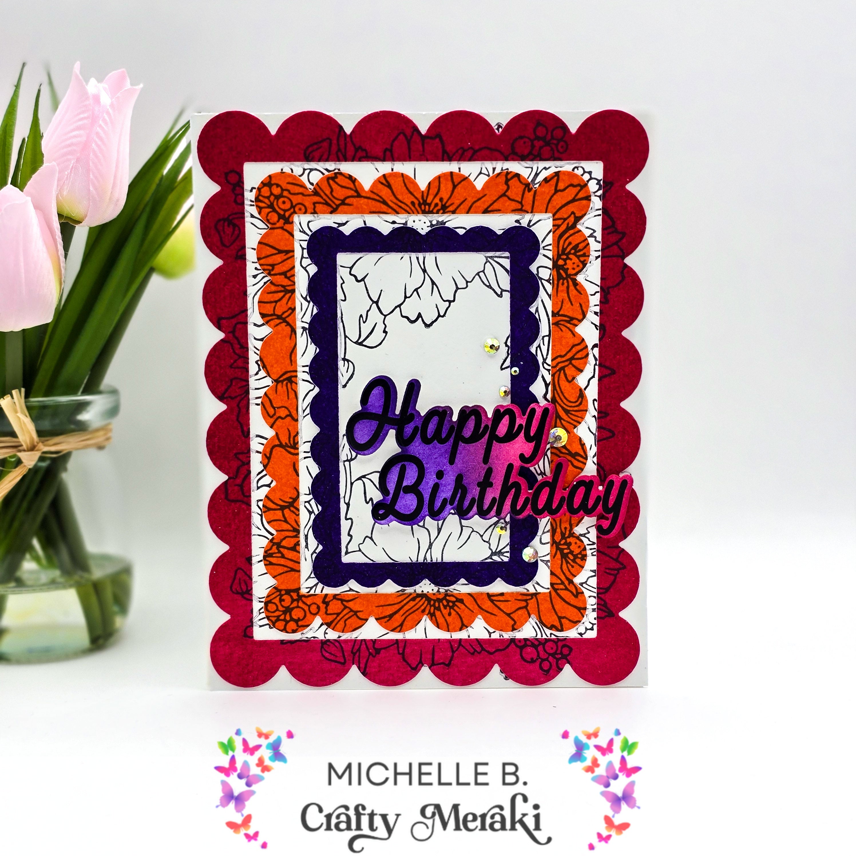 Layered Press-Tacular Stamping