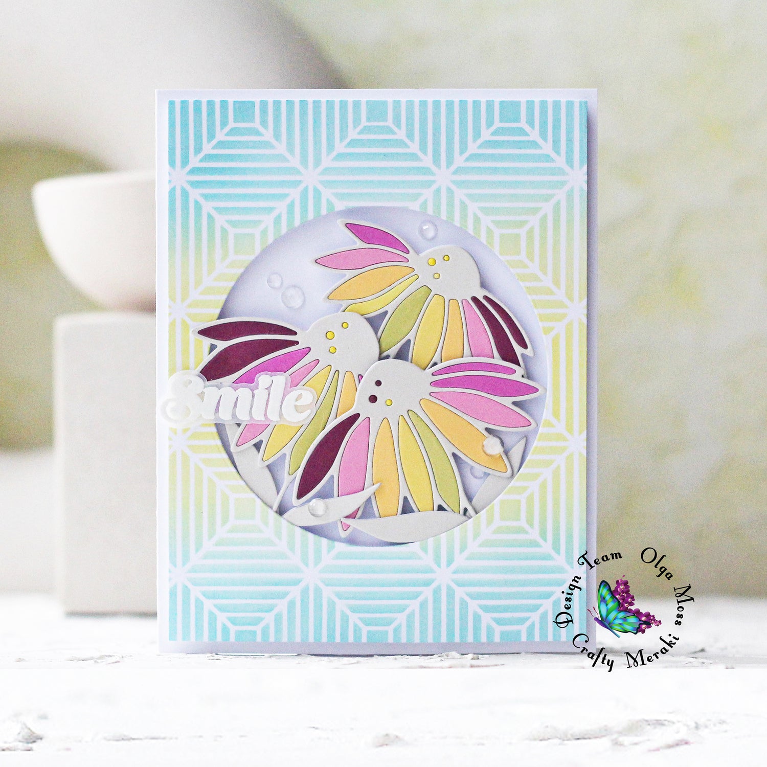 Smile card by Olga