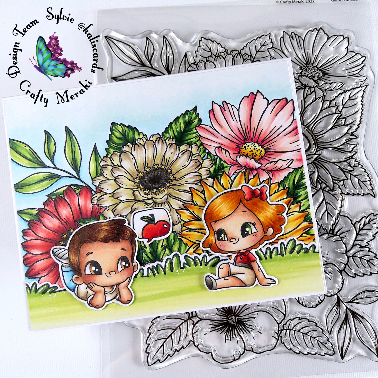 Garden of Eden by Sylvie @Kaliscards