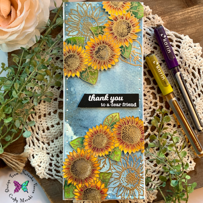 Sunflower magic with Natasha and Karin