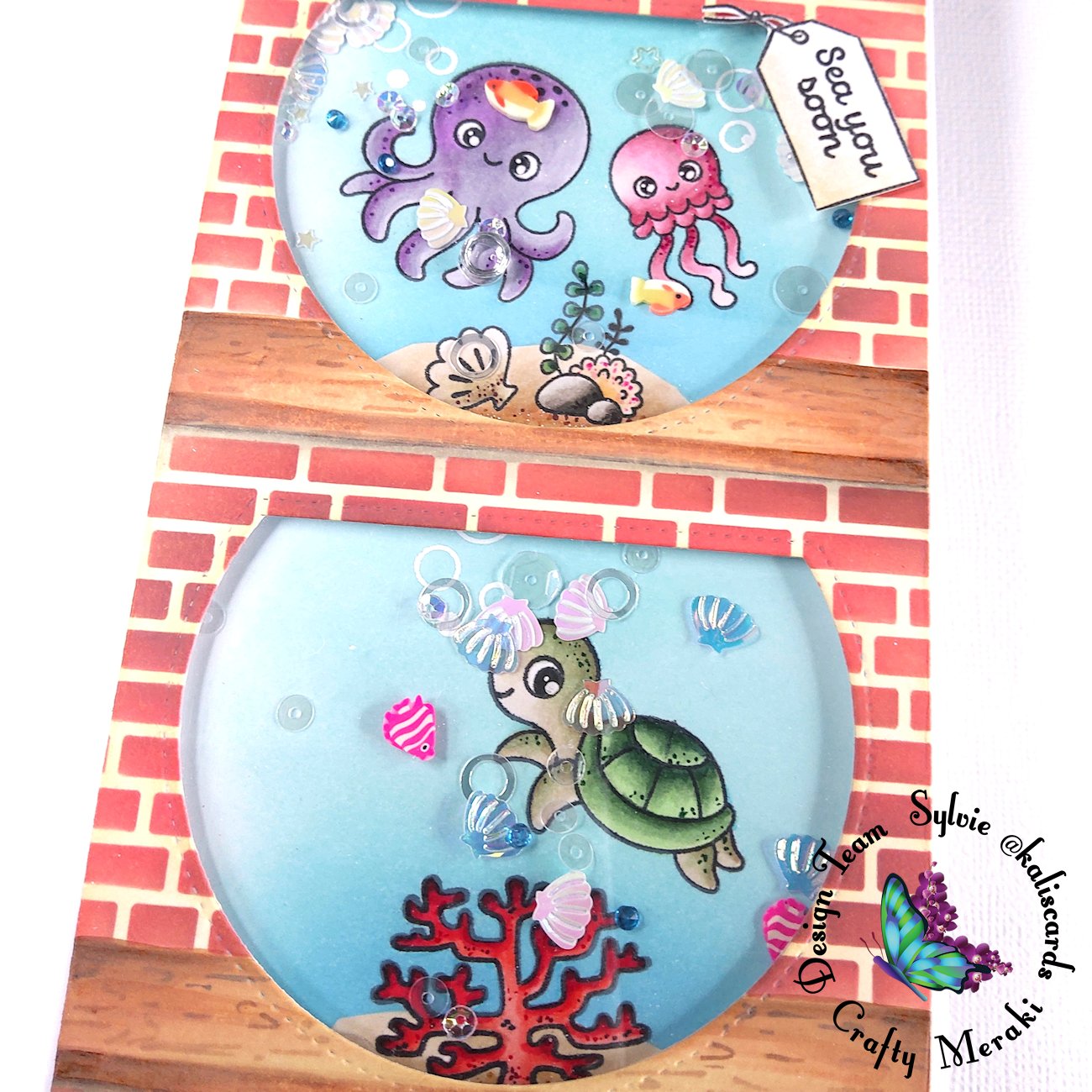 Sea you soon by Sylvie @Kaliscards