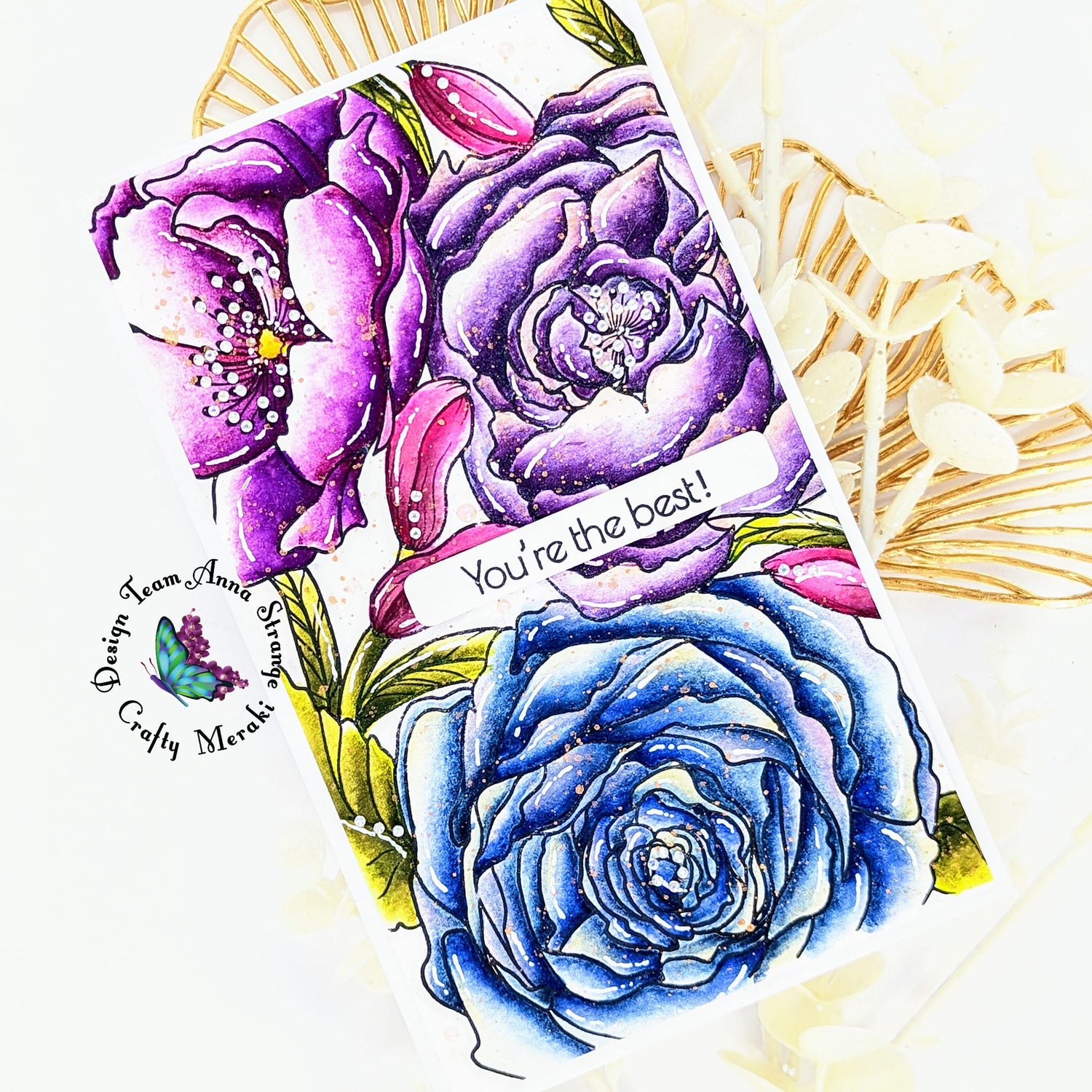 Mini slimline card by Anna