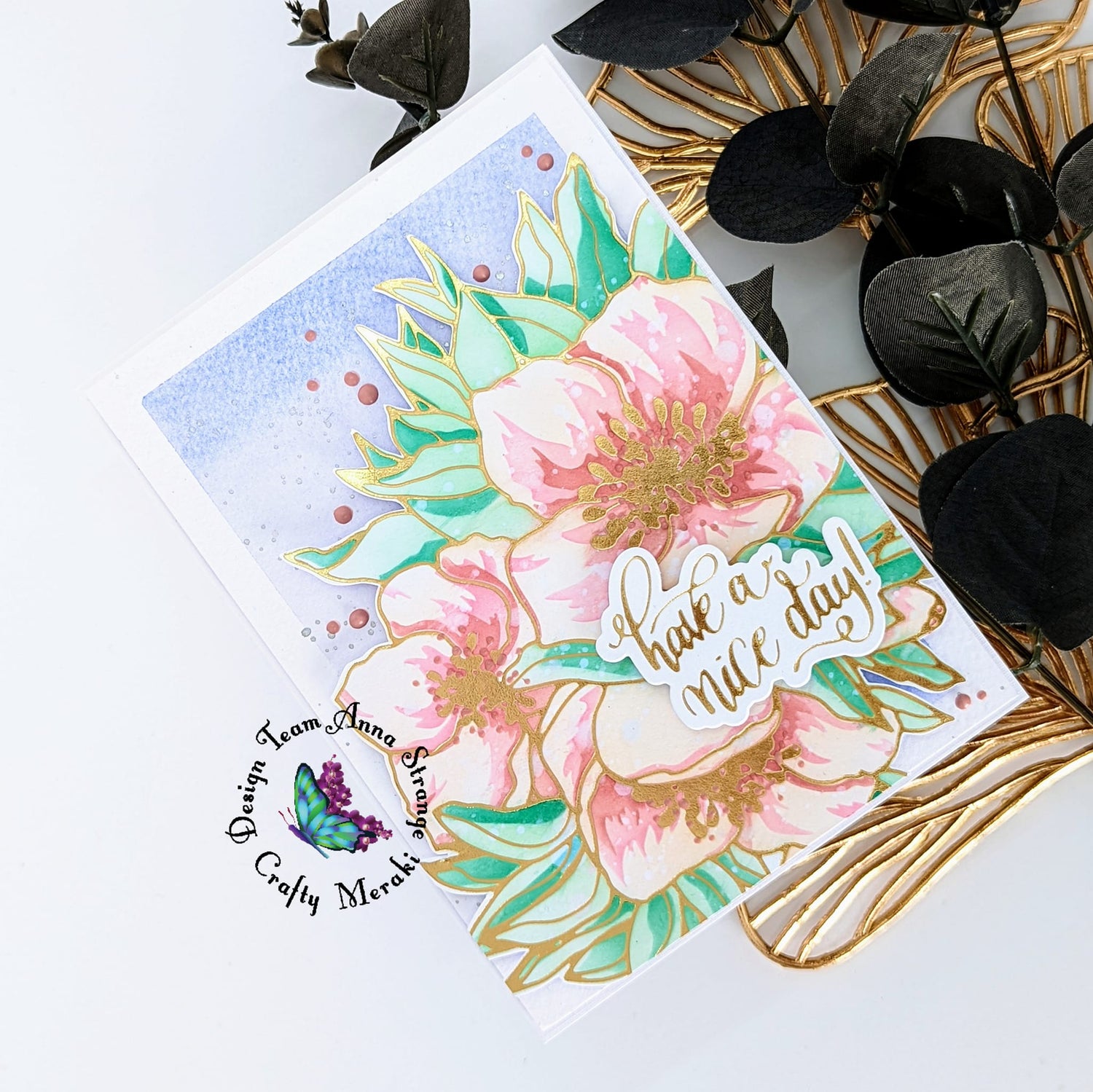 Have a nice day card by Anna