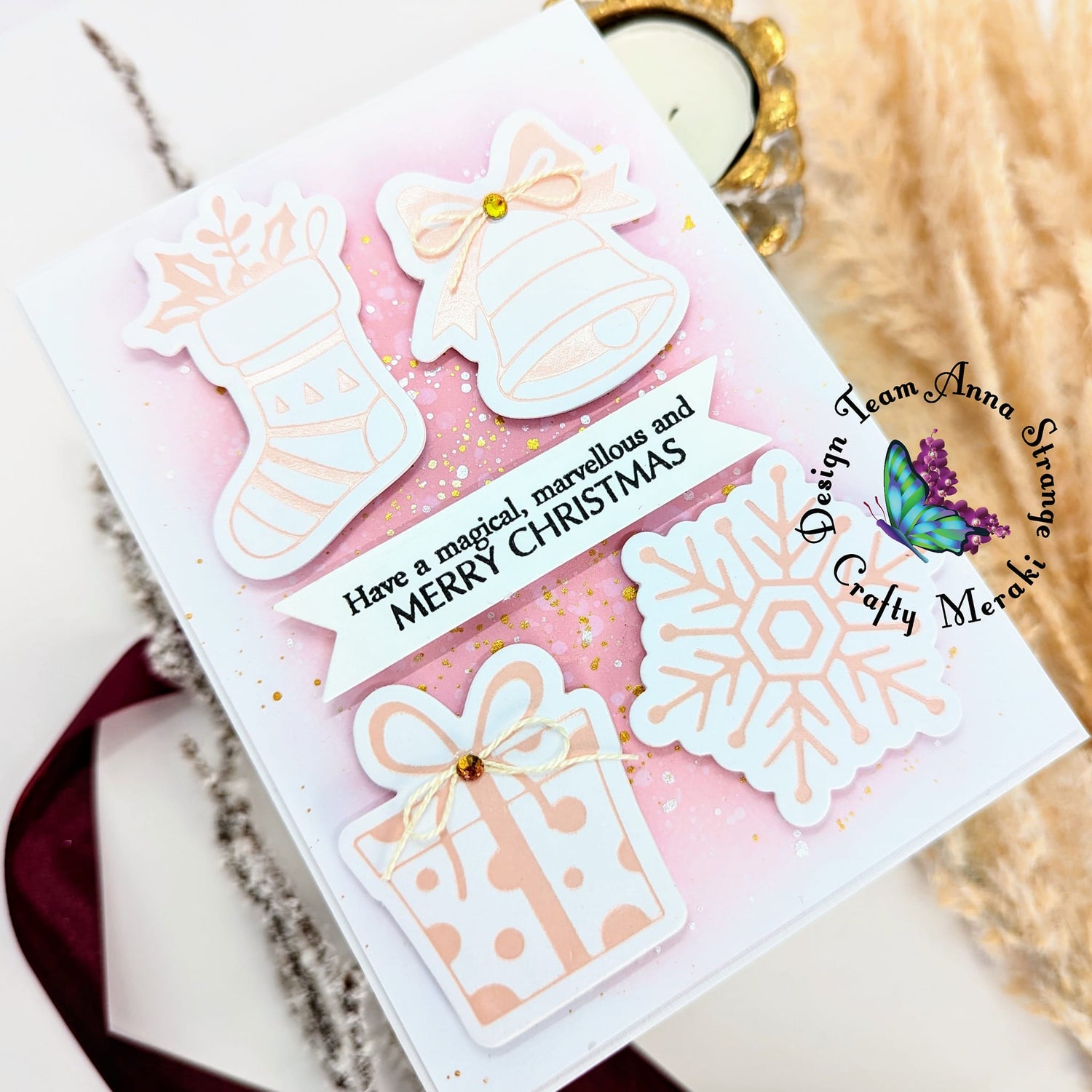 'Tis The Season card by Anna