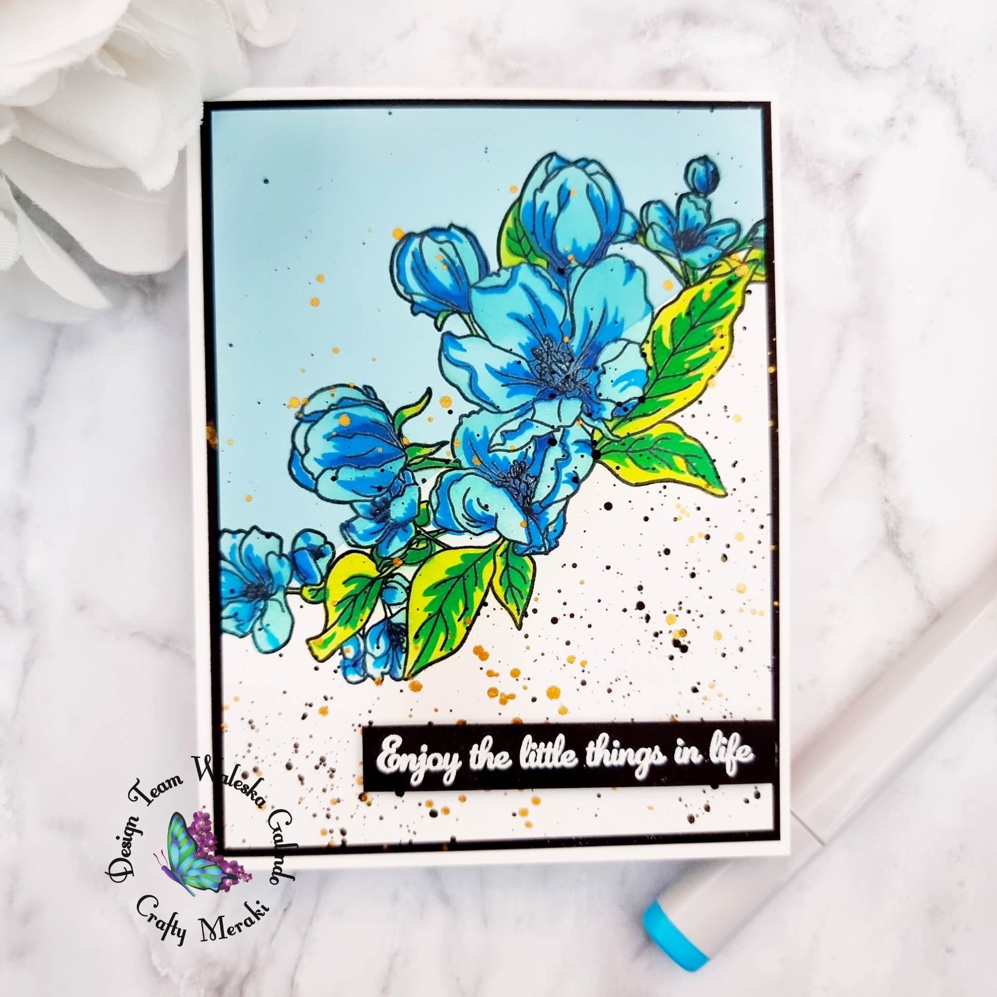 You Inspire me in Blue