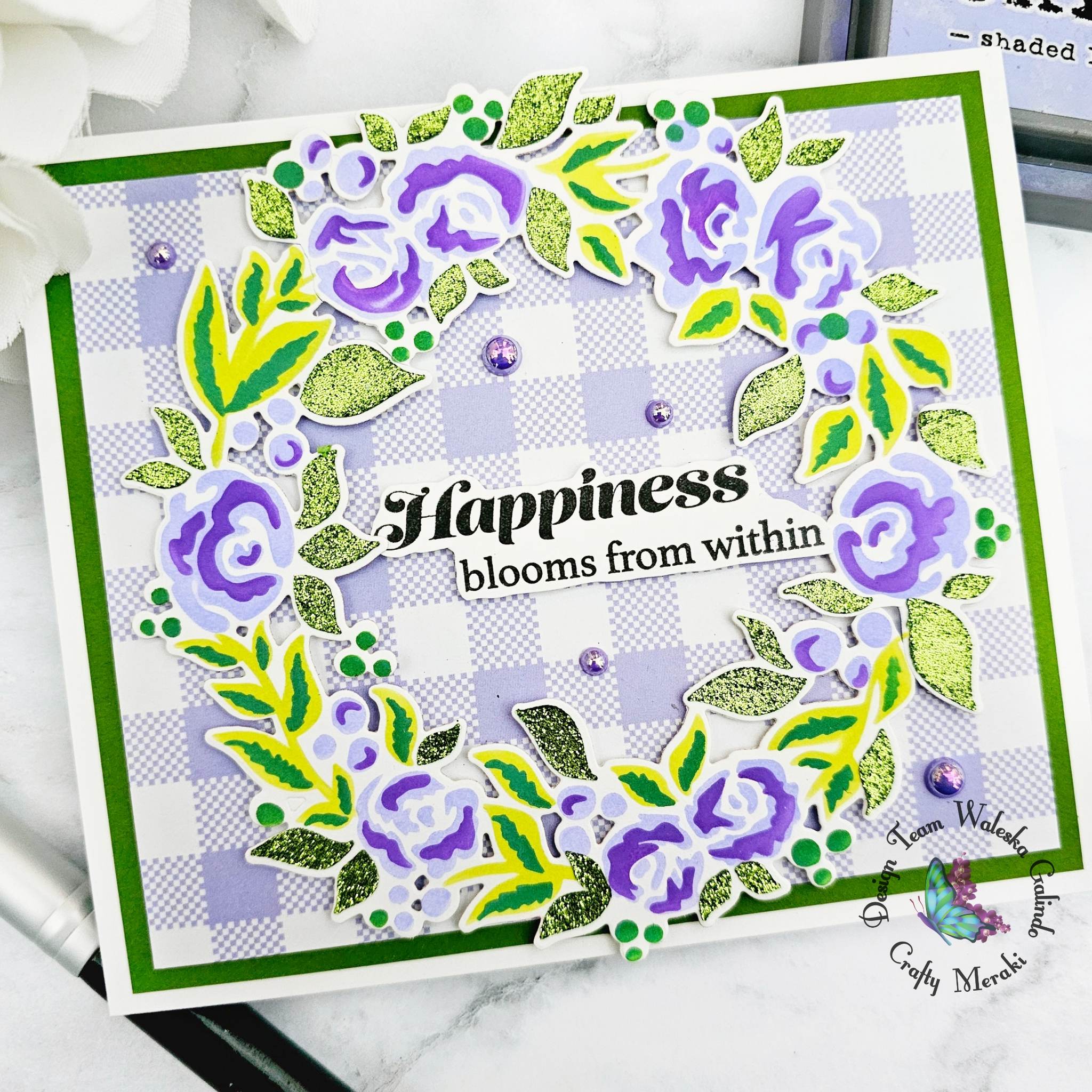 Blooming Halo in Purple