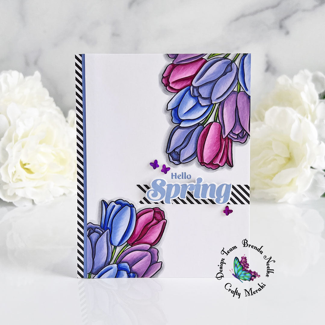 Hello Spring Card by Brenda