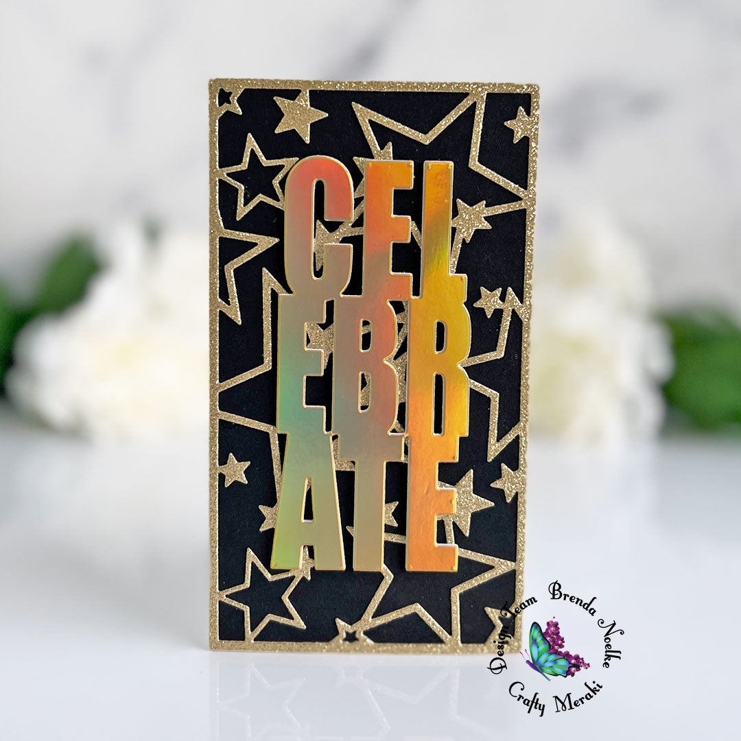 Celebrate Mini Slimline by Brenda