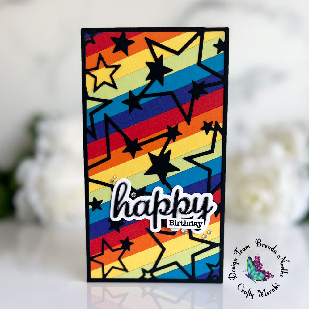 Birthday Mini Slimline by Brenda