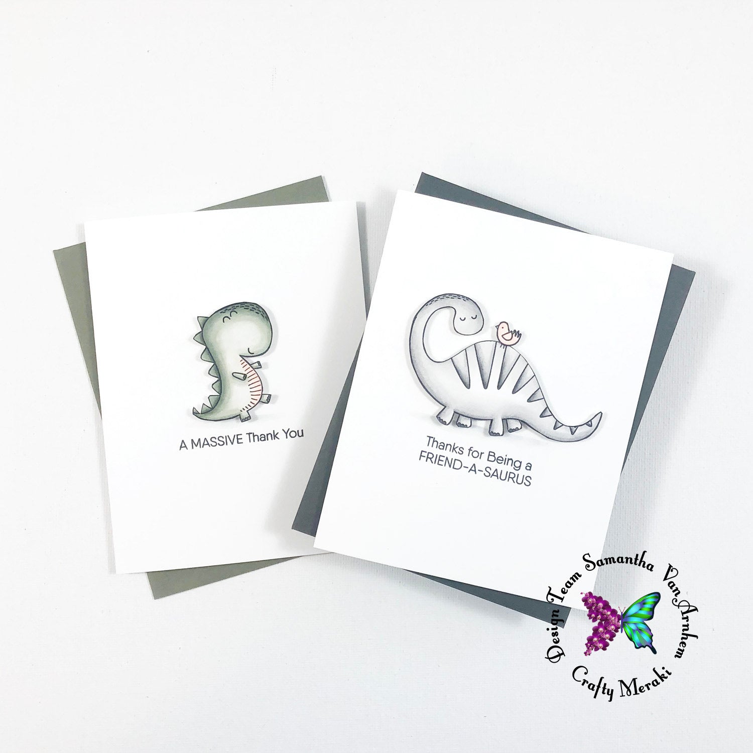 Friend-a-saurus with Samantha