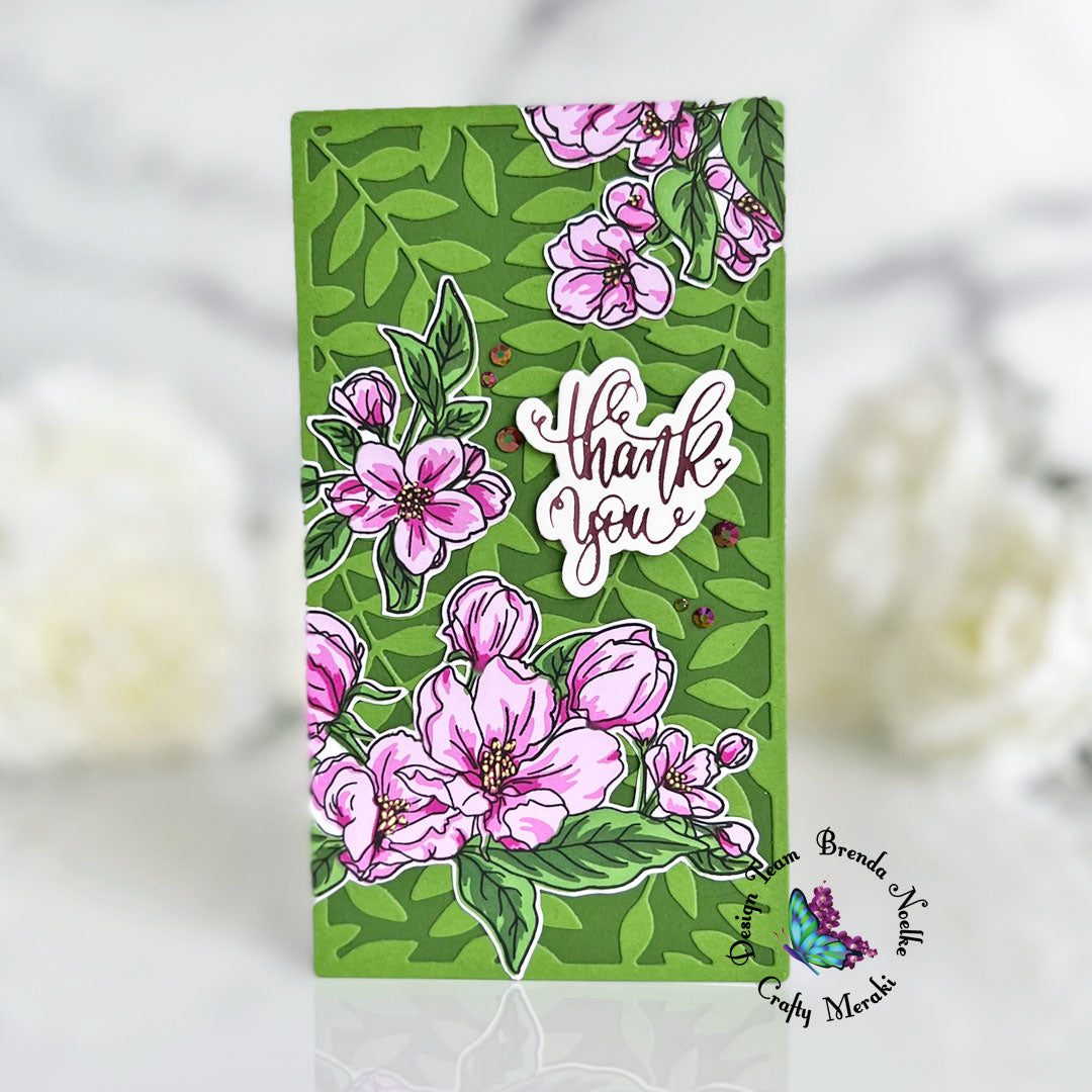 Thank You Mini Slimline by Brenda