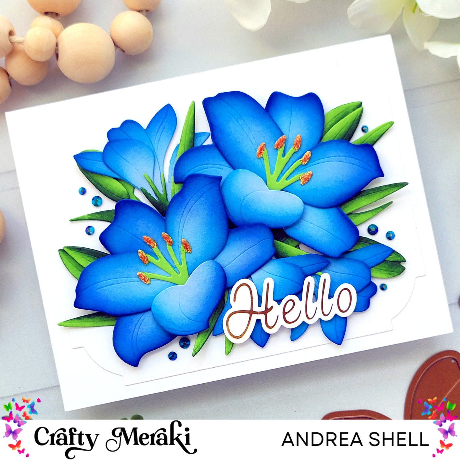 Blue Lilies