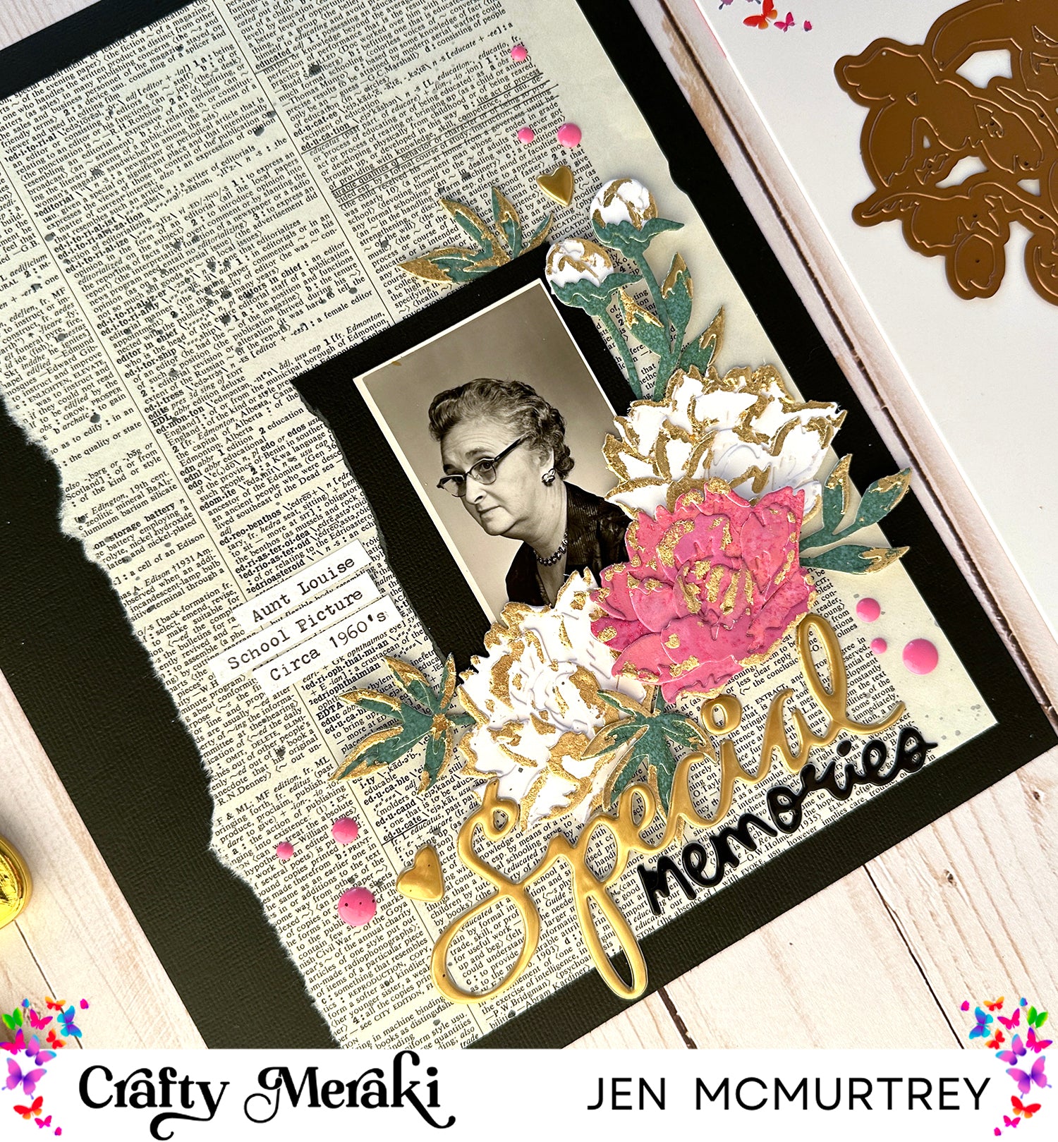 Scrapbooking with Crafty Meraki