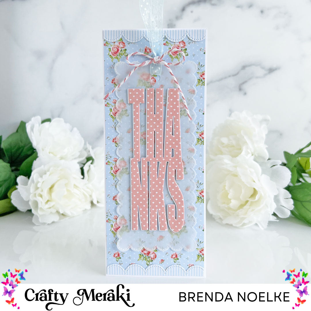 Thanks Slimline by Brenda