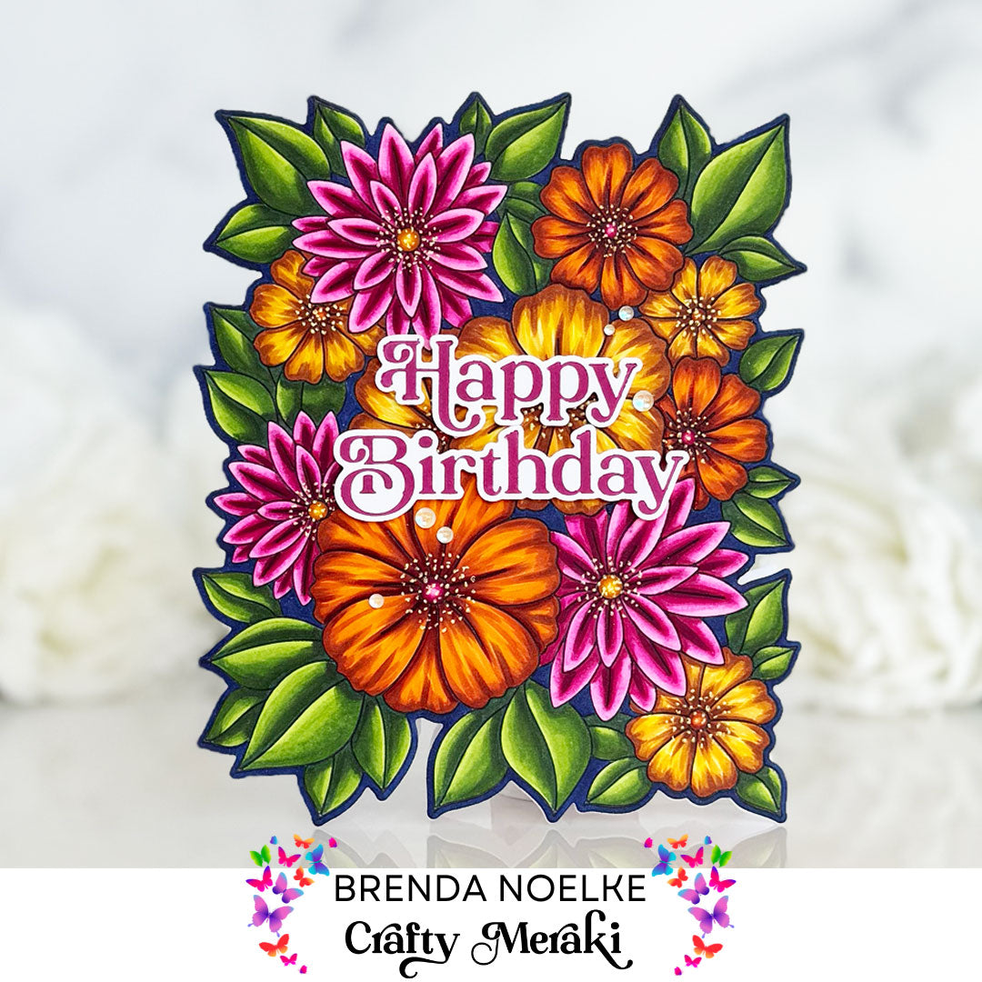 Happy Birthday - Meadow Muse Press-Tacular Plate