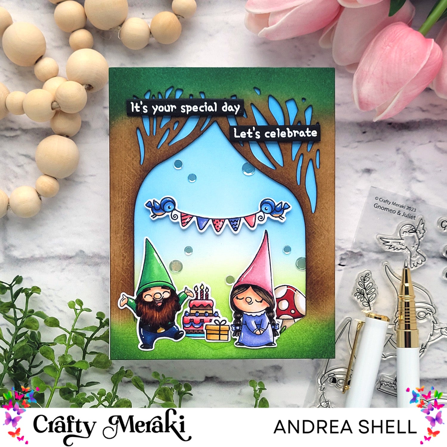 Gnome Birthday Card