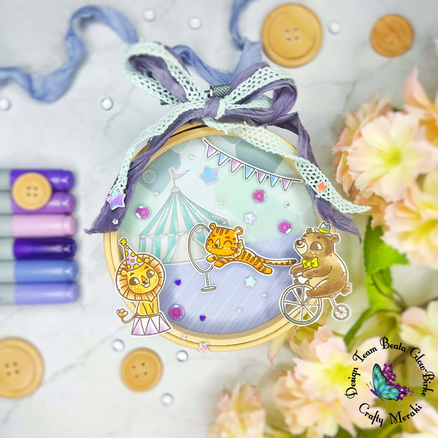 Circus hoop for a boy