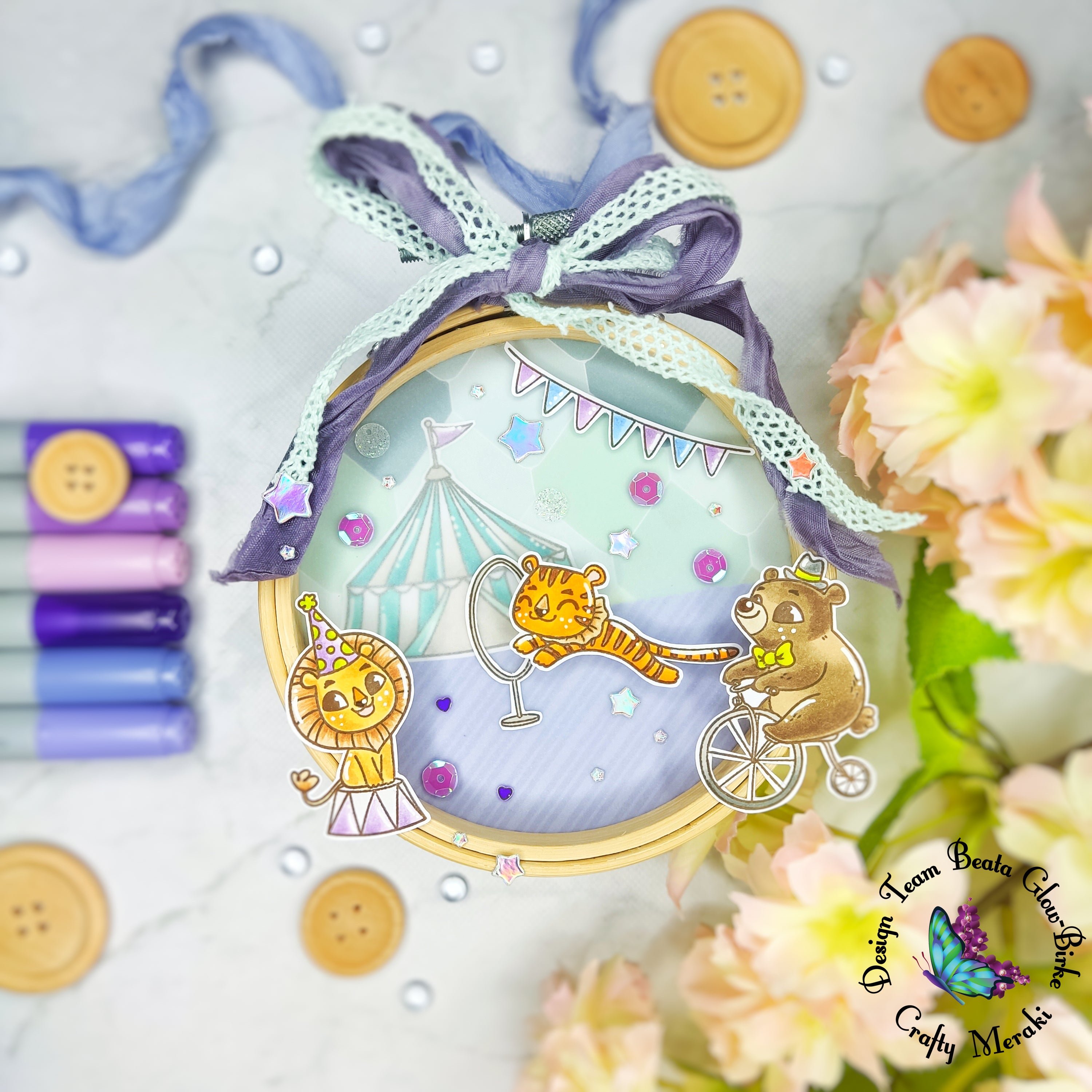 Circus hoop for a boy