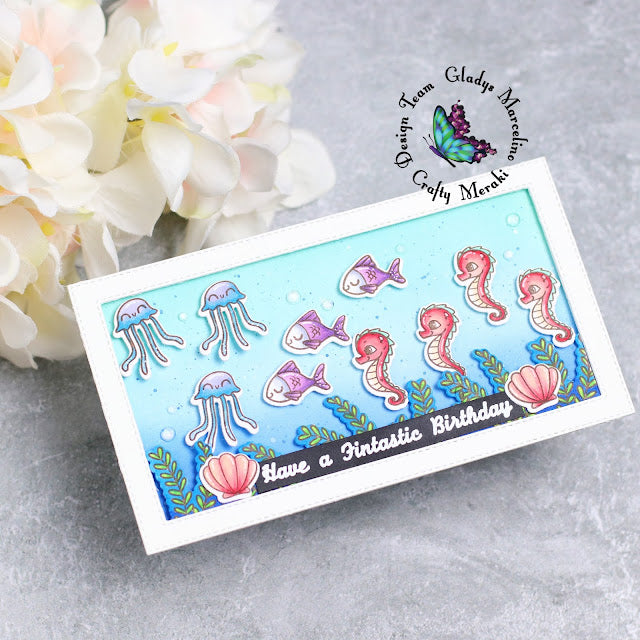 Fintastic underwater scene by Gladys