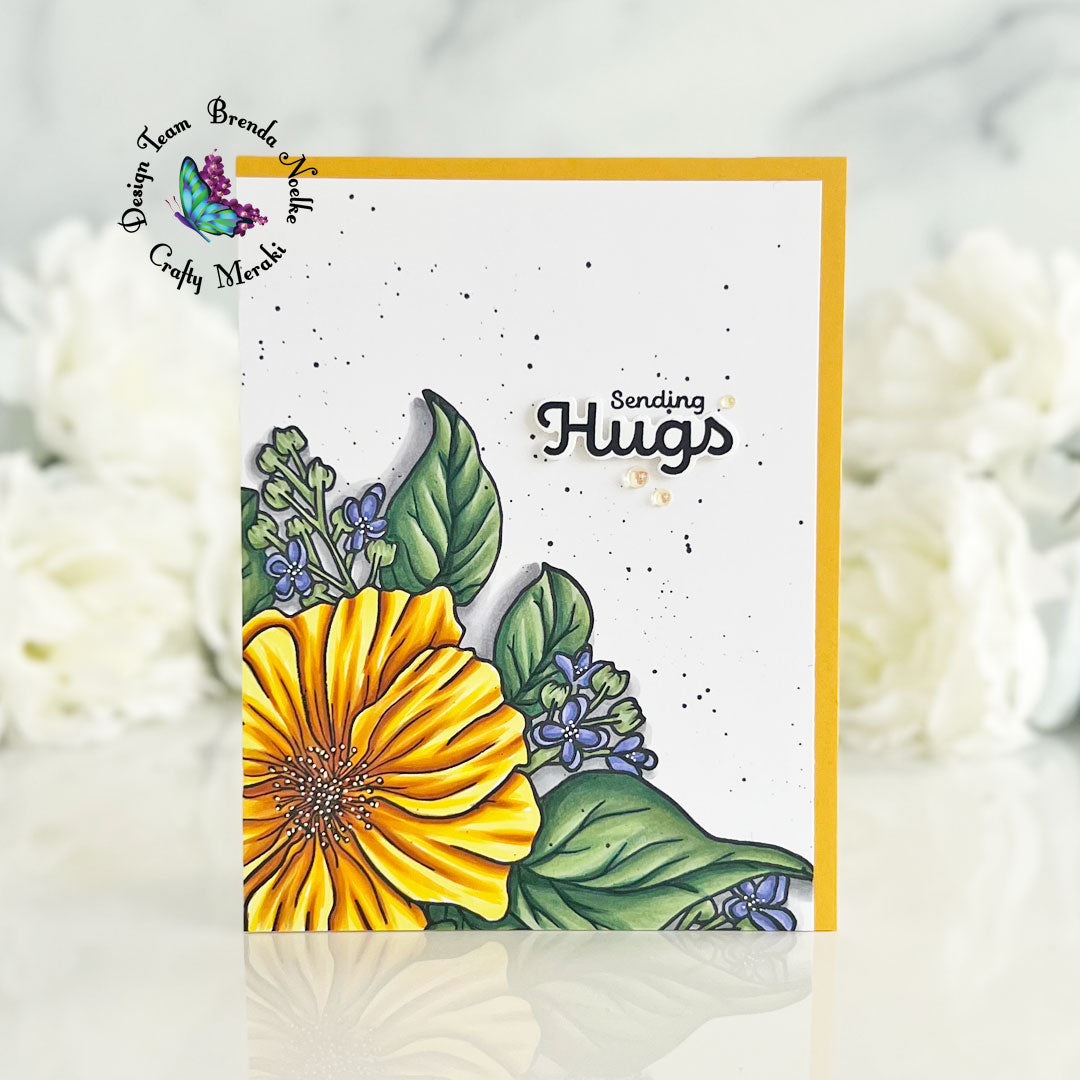 Sending Hugs by Brenda - Clean & Simple