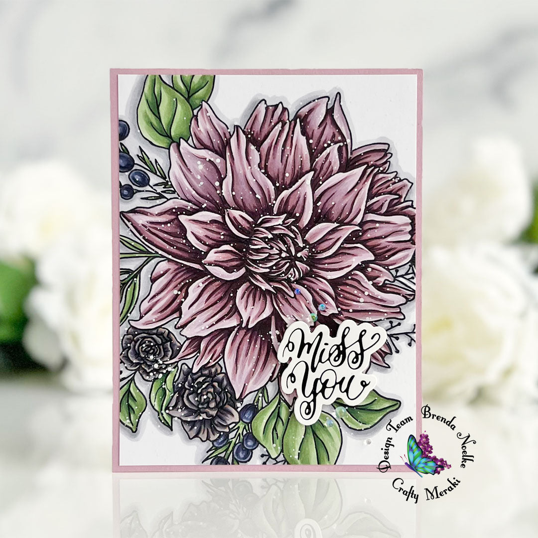 Miss You Dahlia by Brenda