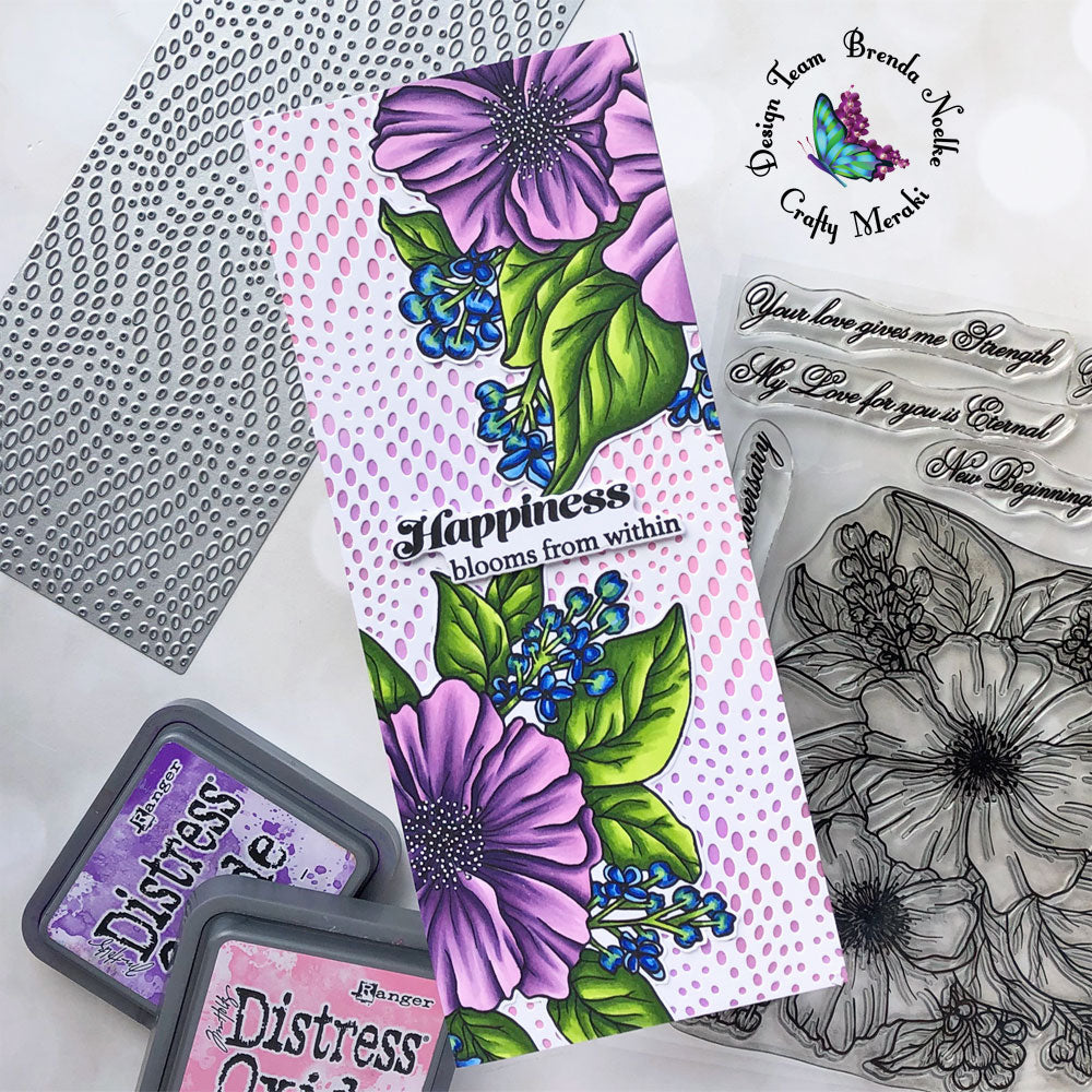 Happiness blooms from within by Brenda