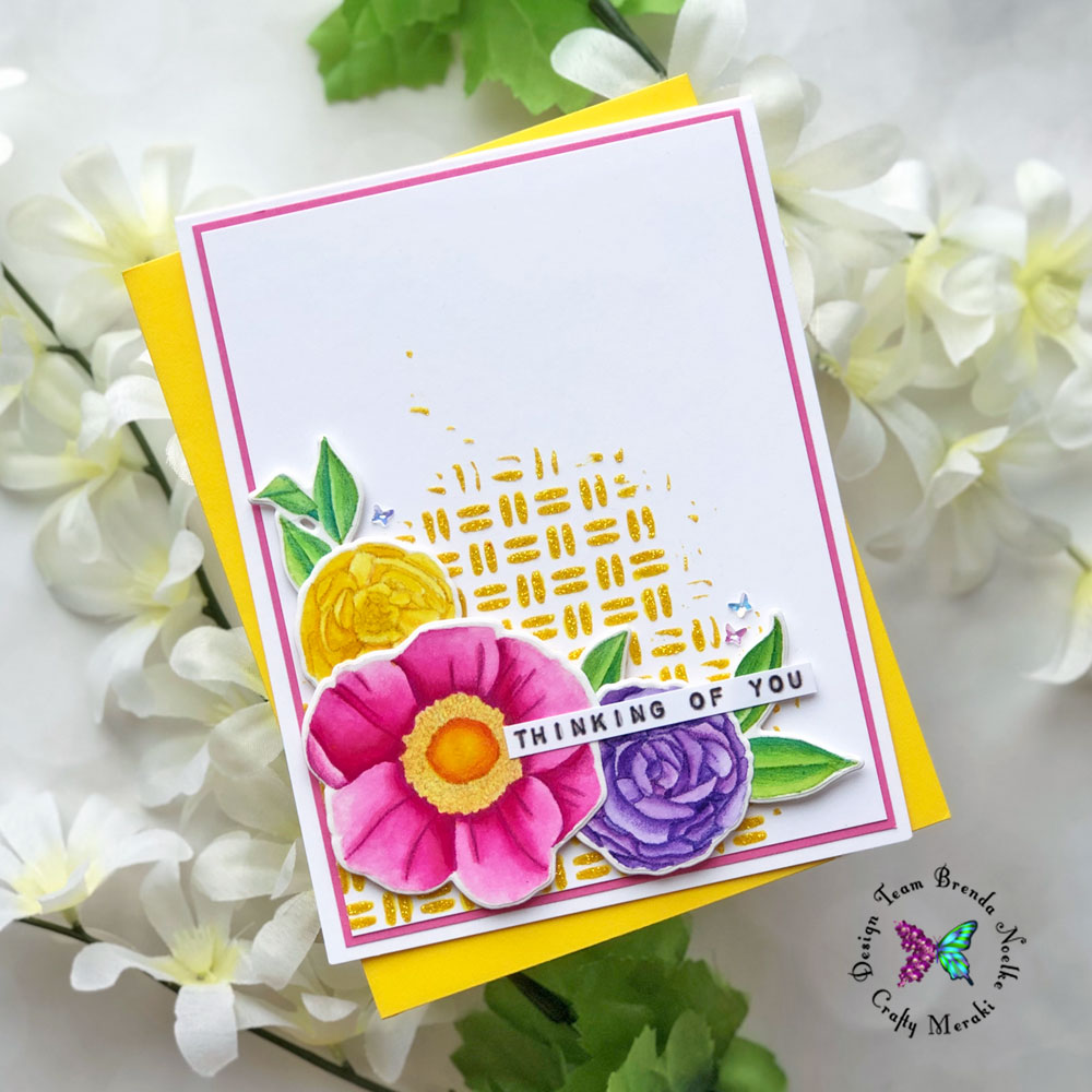 Crafty Meraki Special Edition Watercolor kit Project with Brenda