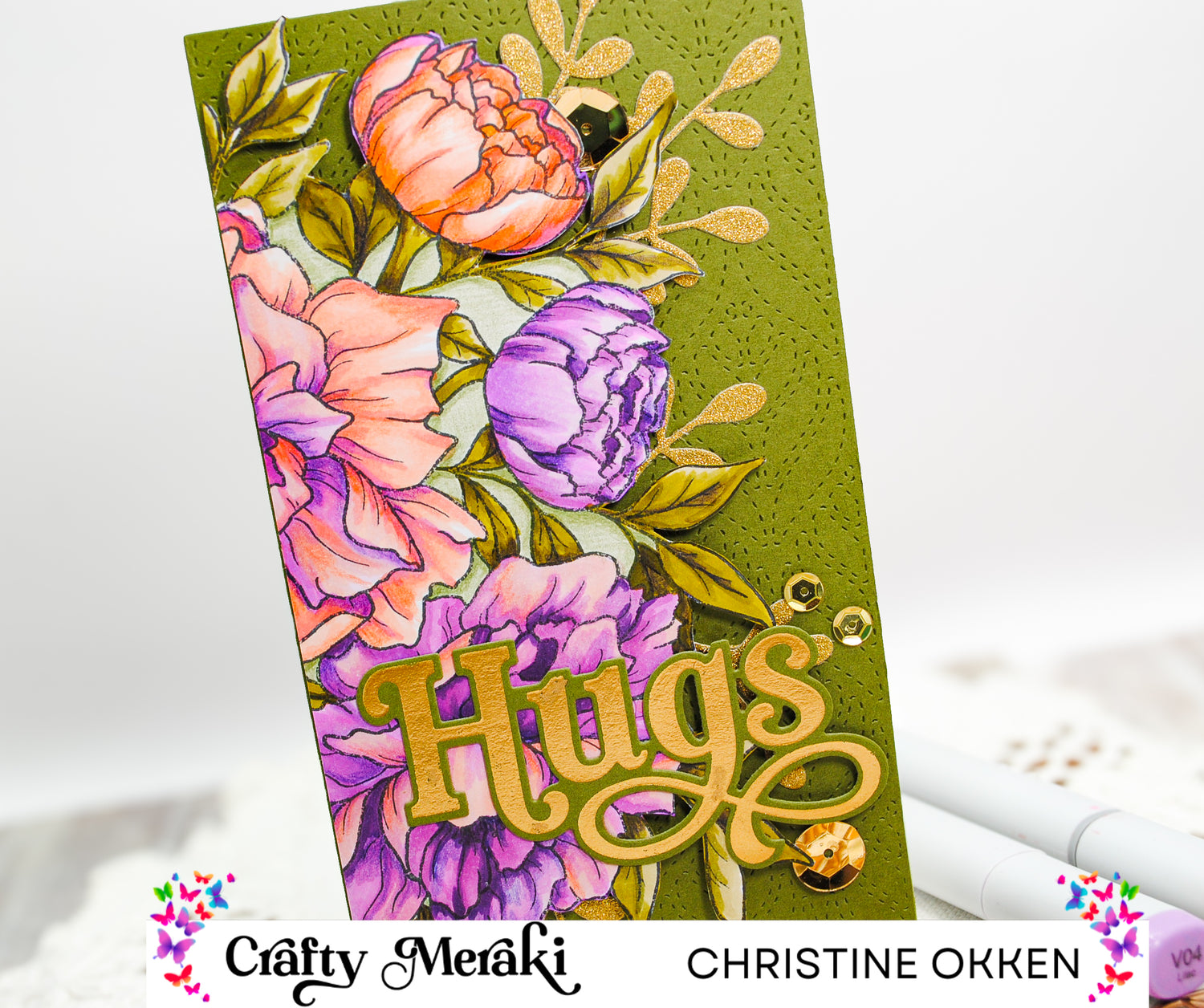 Birthday Blossoms Slimline Duo