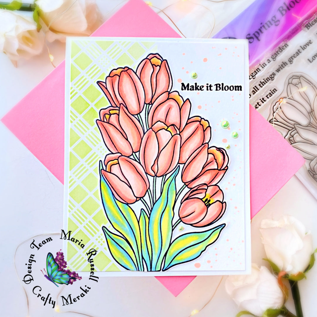 Spring Blooms by Maria