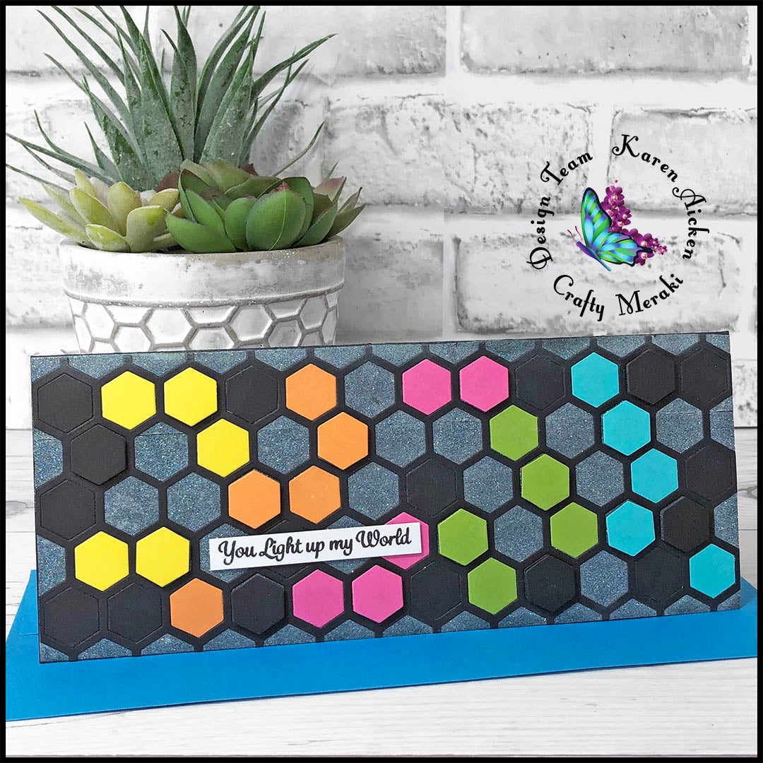 You light up my world by Karen