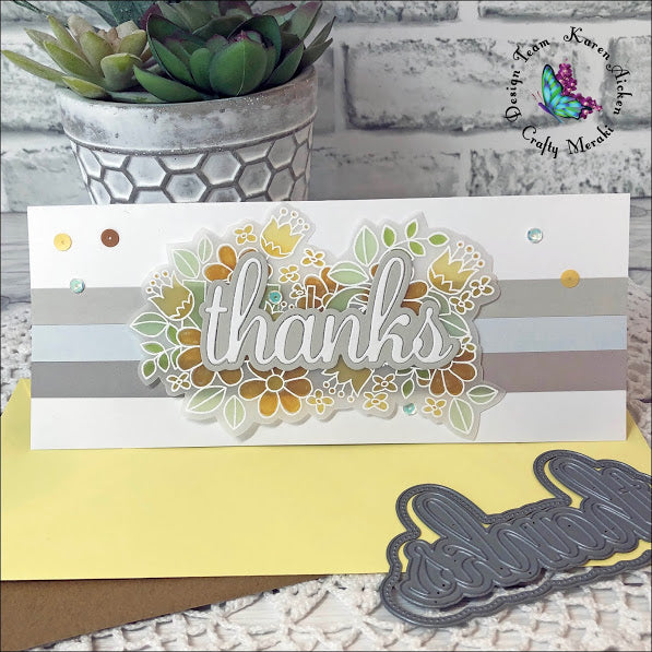 Floral Thanks with Karen