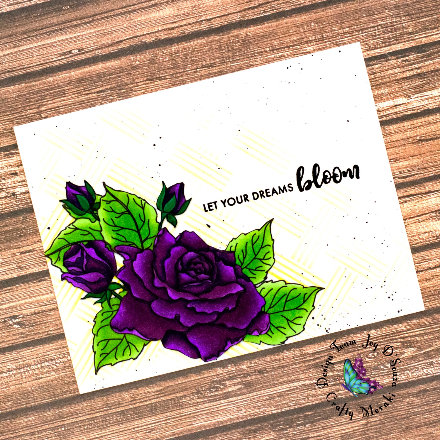 Let your dreams bloom by Joy