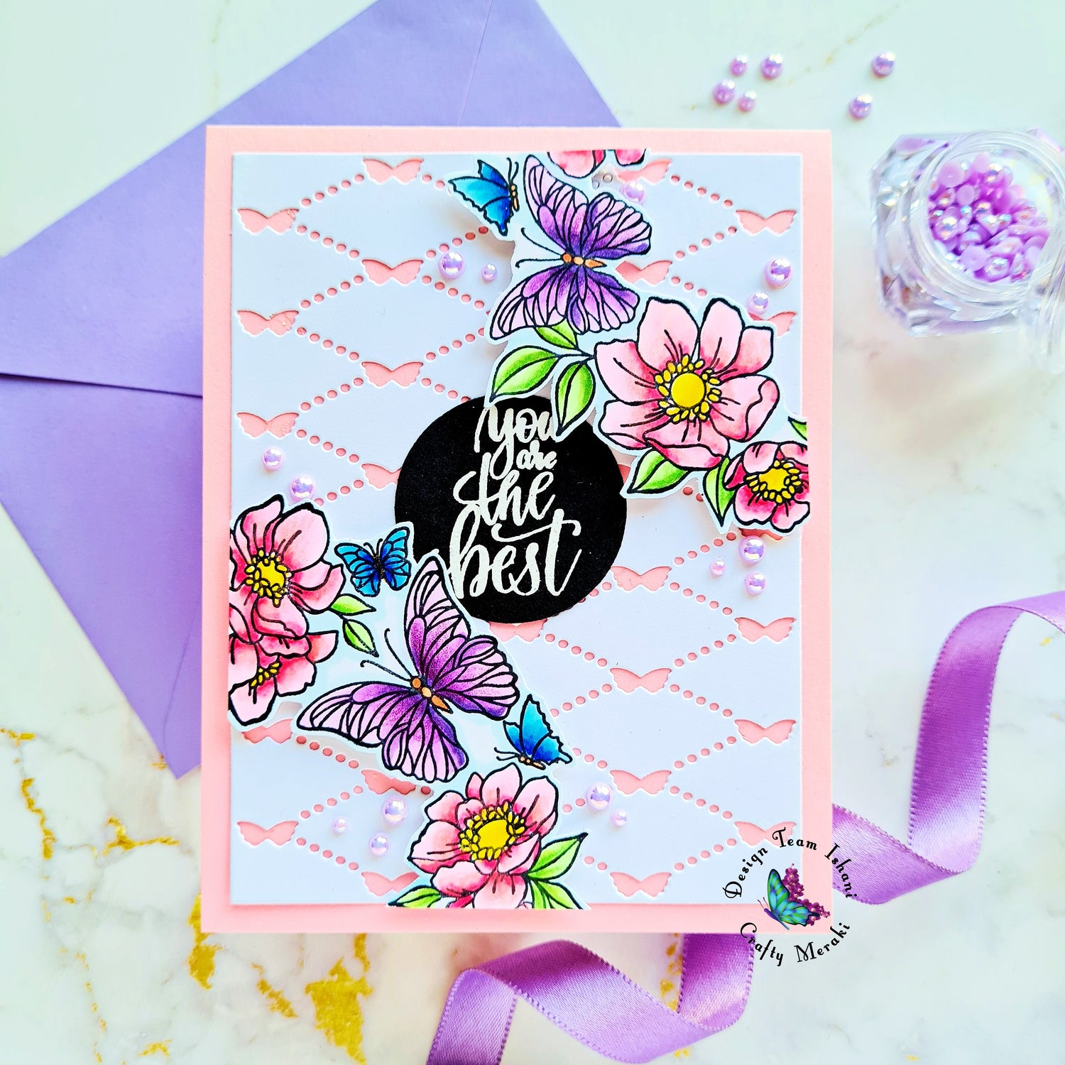 Stretch your stamps - Dream big by Ishani