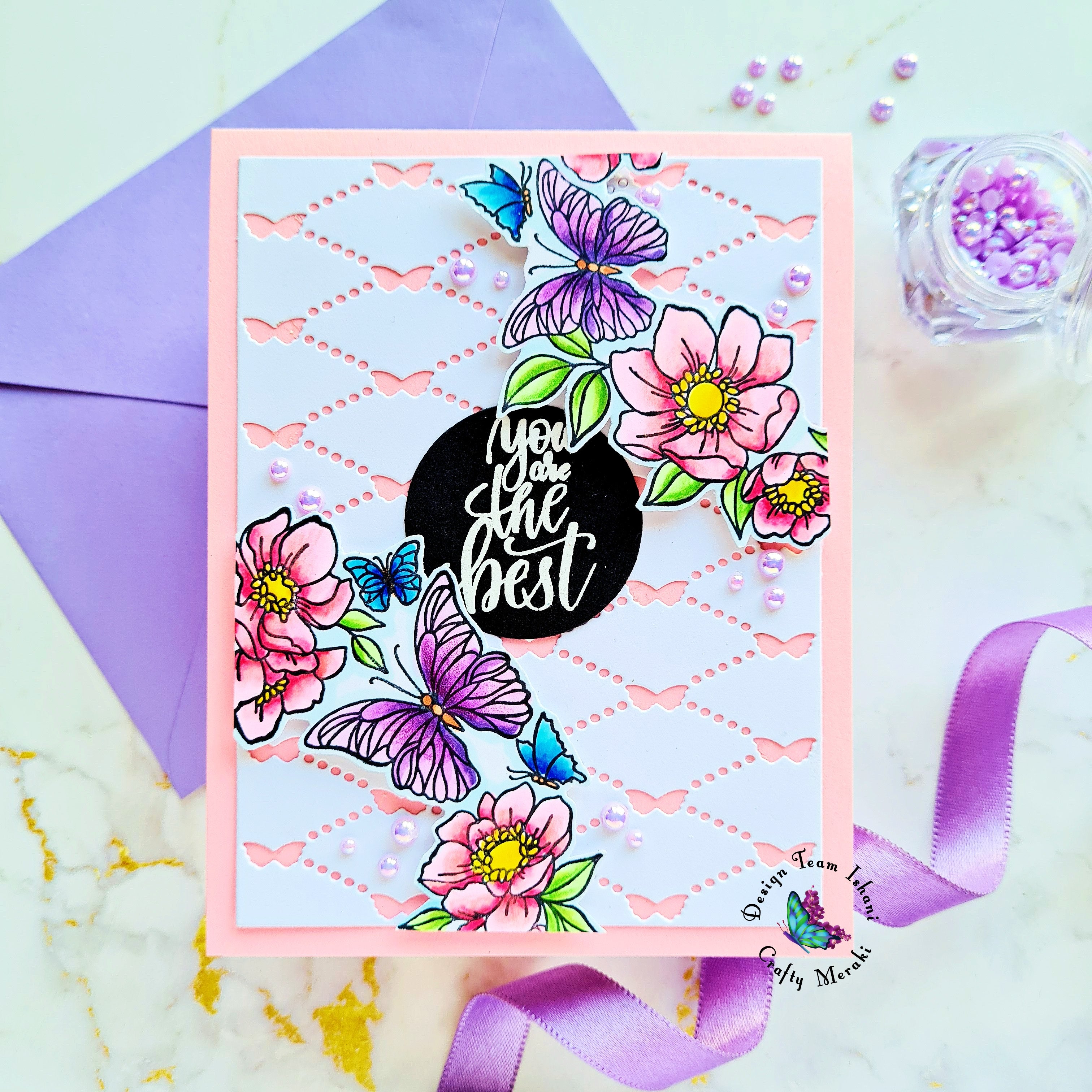 Stretch your stamps - Dream big by Ishani