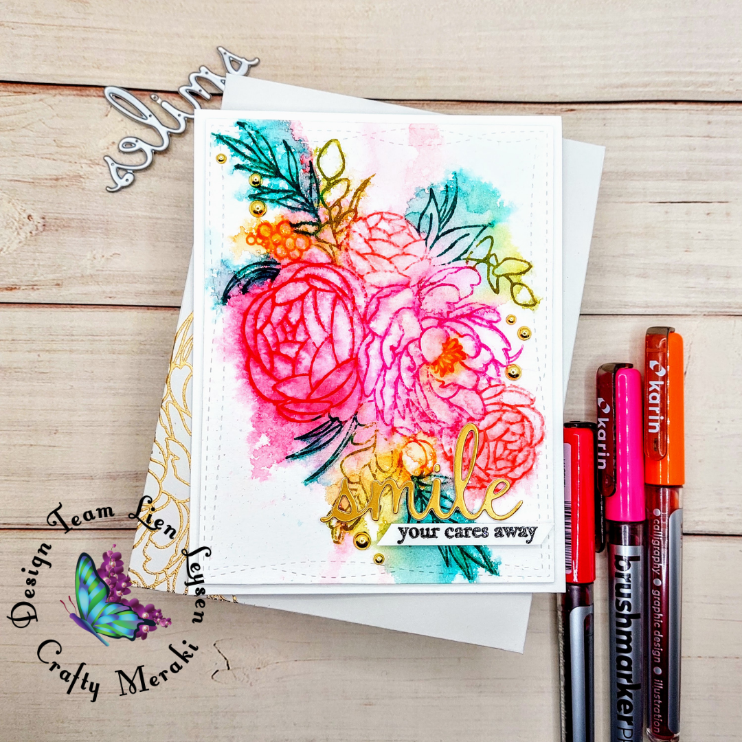 Reason To Smile Watercolor Look Without Painting