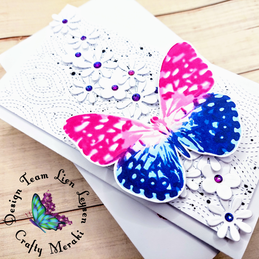 Angel Wings - 2 Mini Slimline Cards