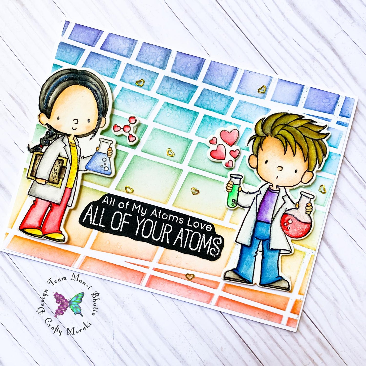 Cuteness overload - Cute Chemists & Mansi!